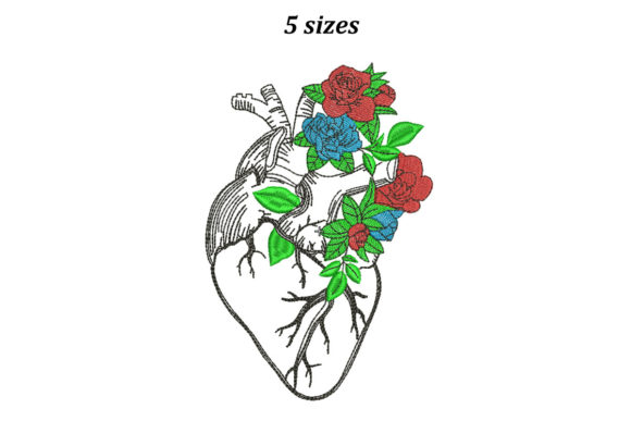 Anatomical Heart in Flowers: A Designer's Review