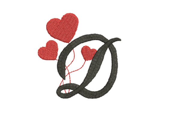 Heart Alphabet Letter D: A Valentine's Day Embroidery Review