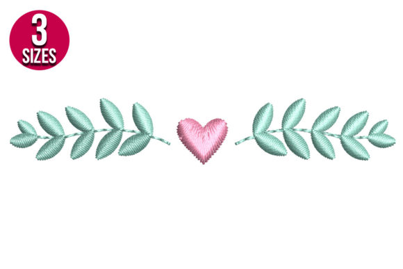 Heart Wreath: A Fresh Take on Boutique Sweatshirt Embroidery