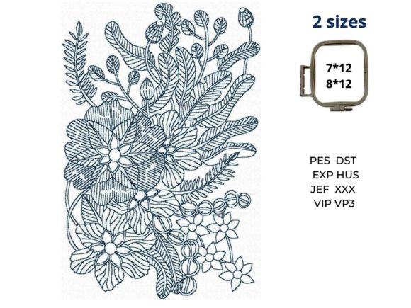 Large Floral Design: A Seasonal Embroidery Review
