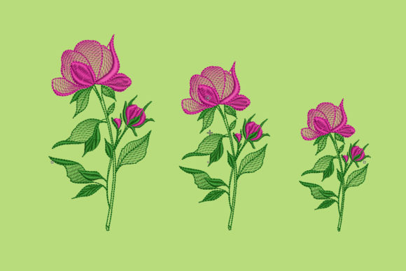Peony Embroidery Design Review for Kitchen and Apparel