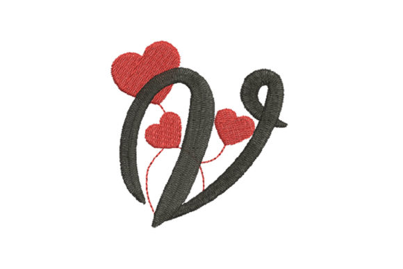 Reviewing Heart Alphabet Letter V for Holiday Collections