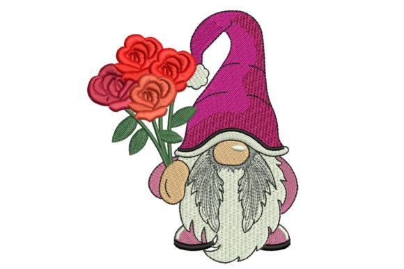 Roses Gnome: A Charming Design for Personalized Gifts