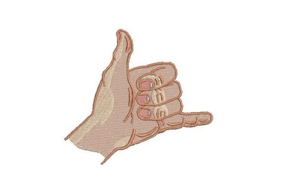Shaka Sign: A Designer's Take on Stitching Good Vibes