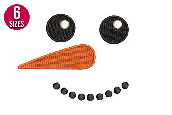 Snowman Face: A Festive Embroidery Review for Craft Fairs