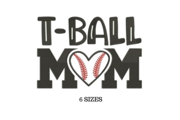 T-Ball Mom: A Sweet Machine Embroidery Design Review