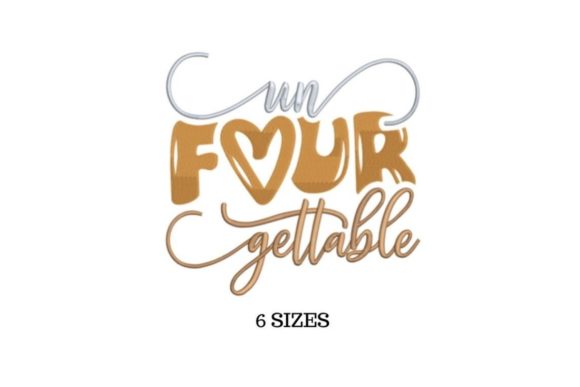 Unfourgettable: A Designer's Take on 4th Birthday Stitching
