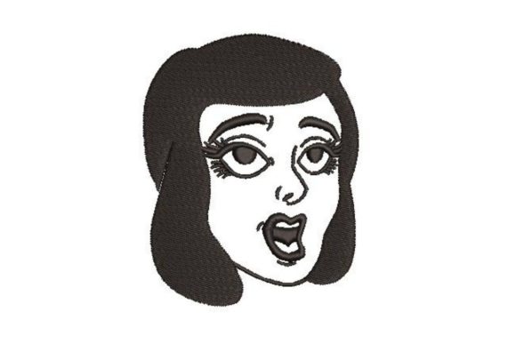 Vintage Screaming Woman: A Boutique Embroidery Review